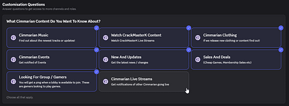 New Cimmarian Streamers Role!