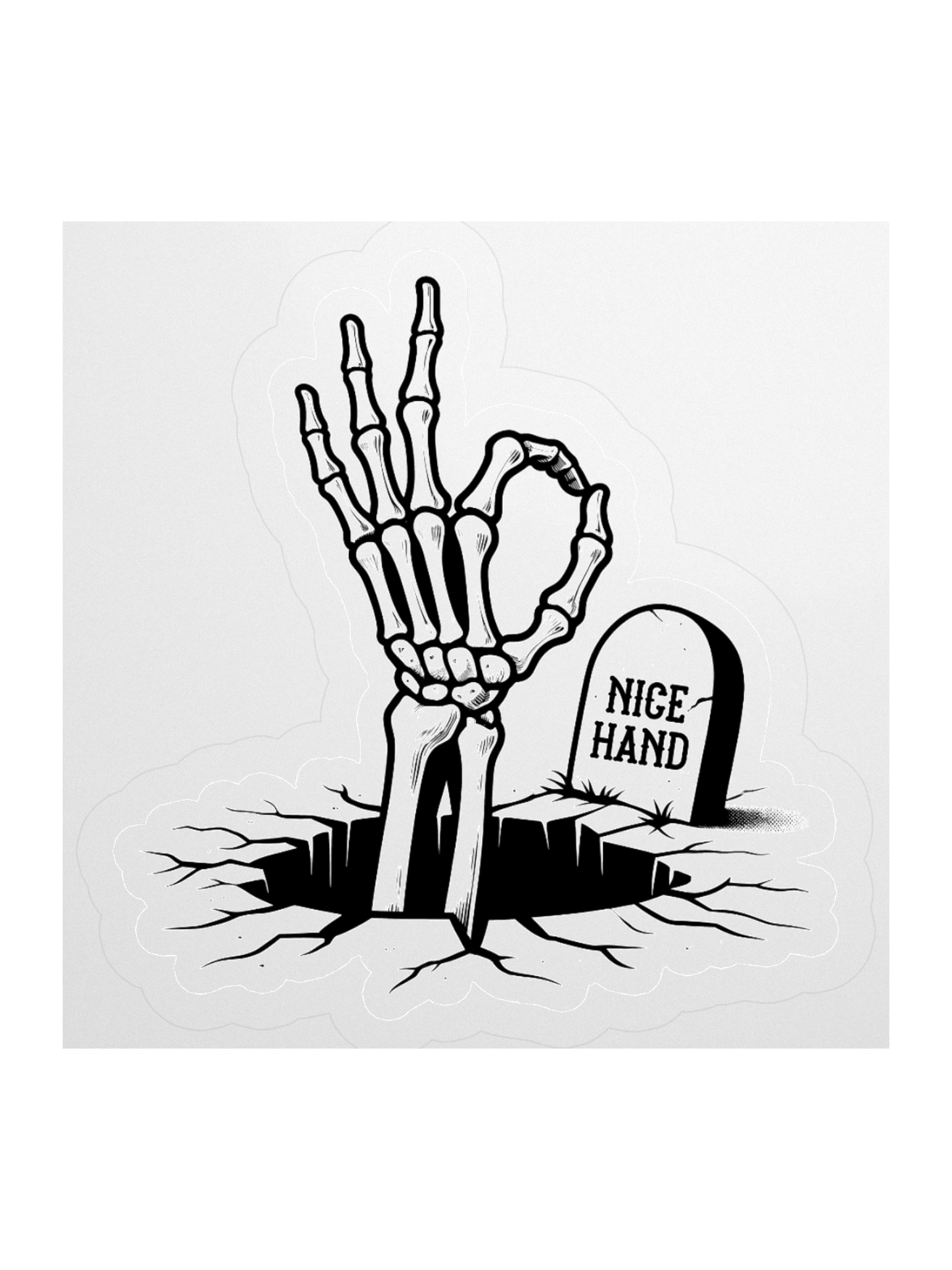 Nice Hand Sticker product image (1)