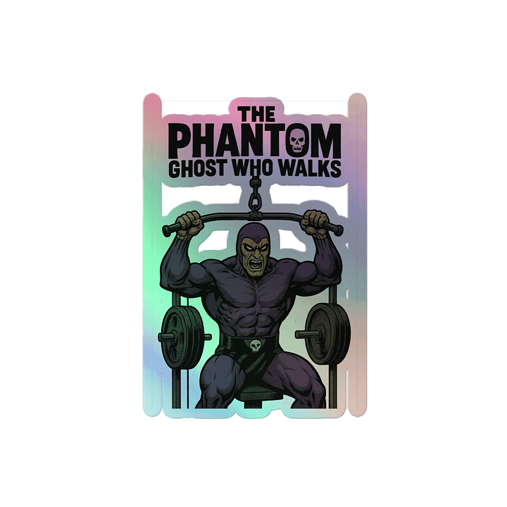 The Ghost Who Walks Holographic Sticker Set product image (2)
