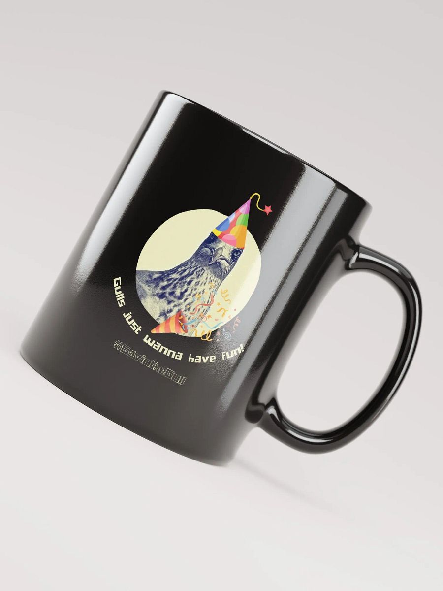 Gavin the Gull mug - Gulls just wanna have fun! product image (8)