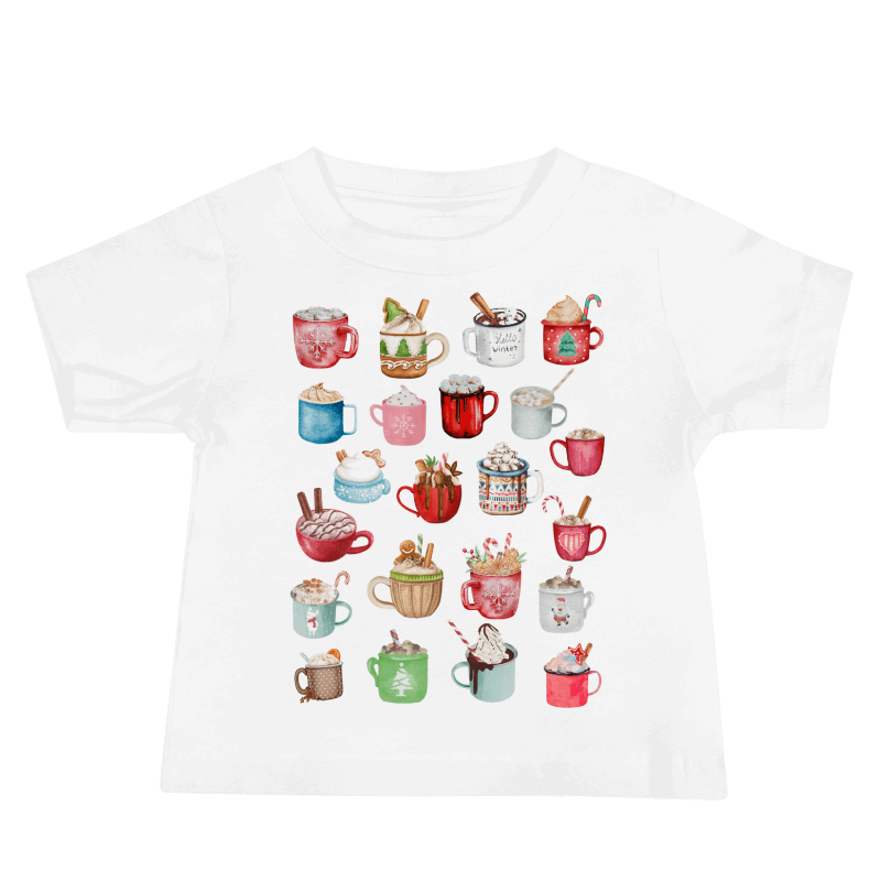 Hot Cocoa Collage Winter Toddler T-Shirt product image (3)