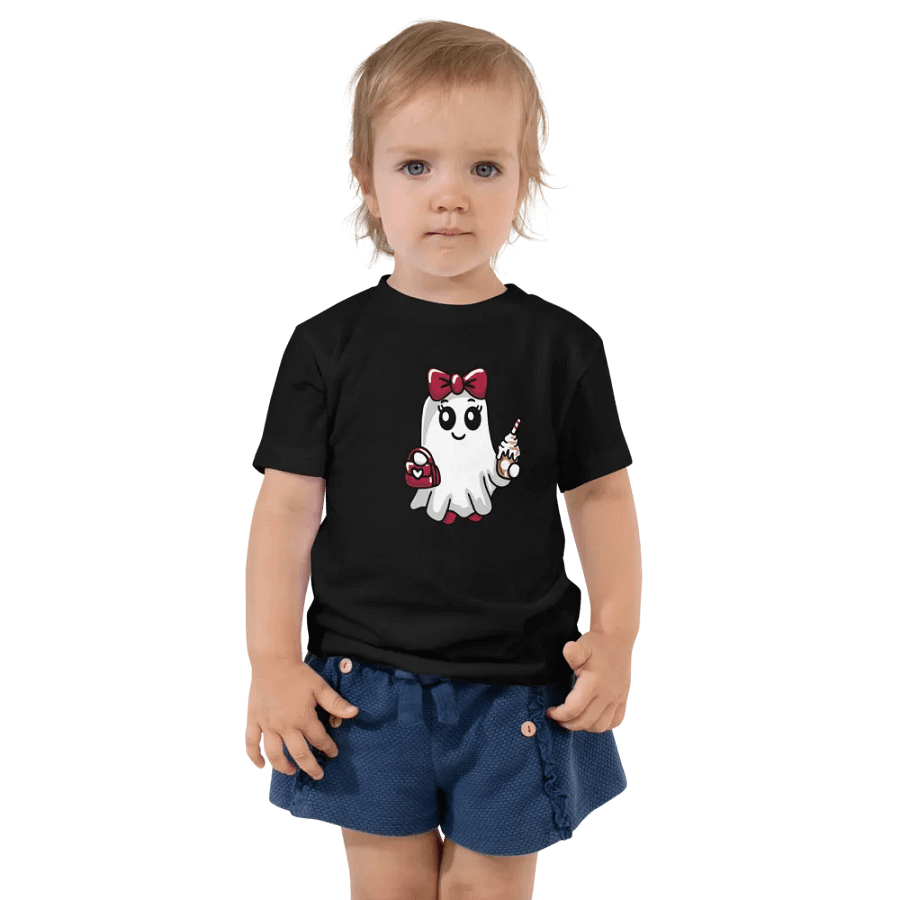 Stylish Ghost Toddler T-Shirt product image (2)