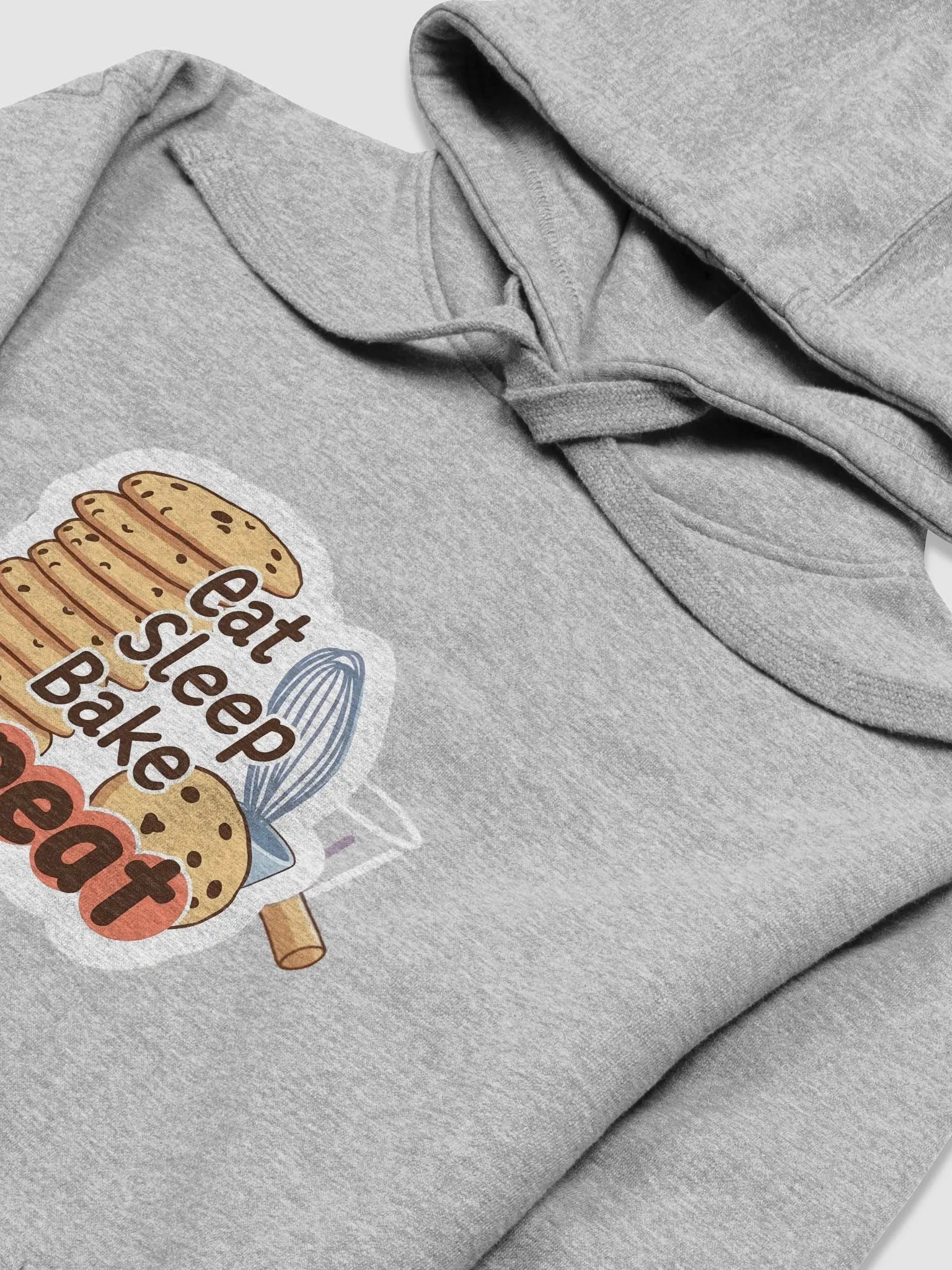 Eat Sleep Bake Repeat Hoodie product image (16)