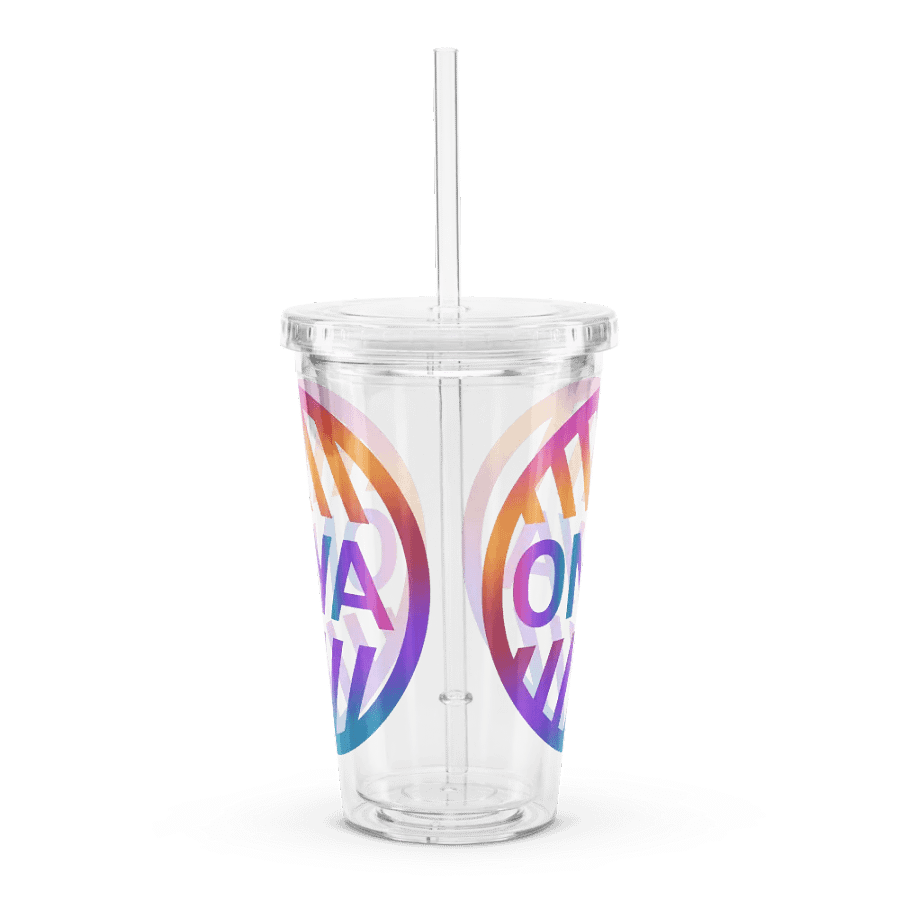 Retro ONYA Plastic Tumbler product image (2)