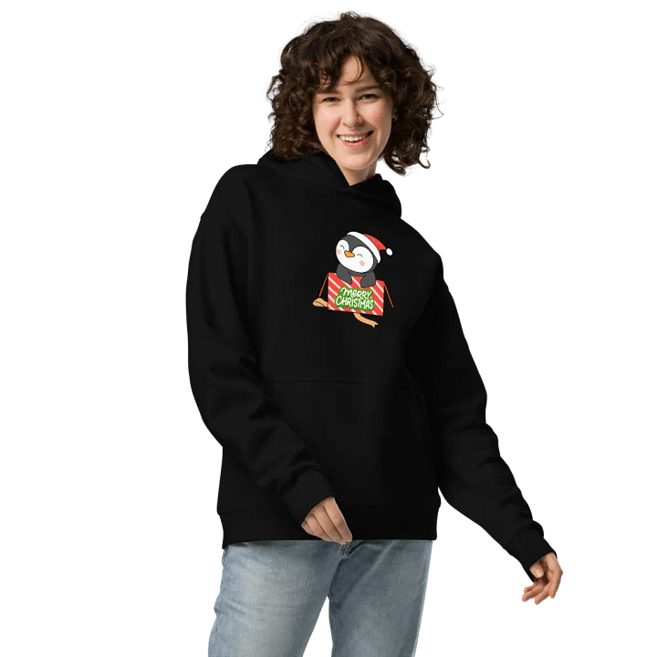 Santa Penguin Merry Christmas Hoodie product image (2)