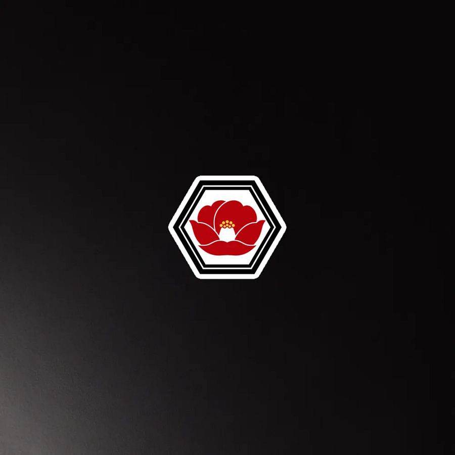 Nest of Smoke Tsubaki Emblem (Color) ✦ Die-Cut Magnets product image (5)