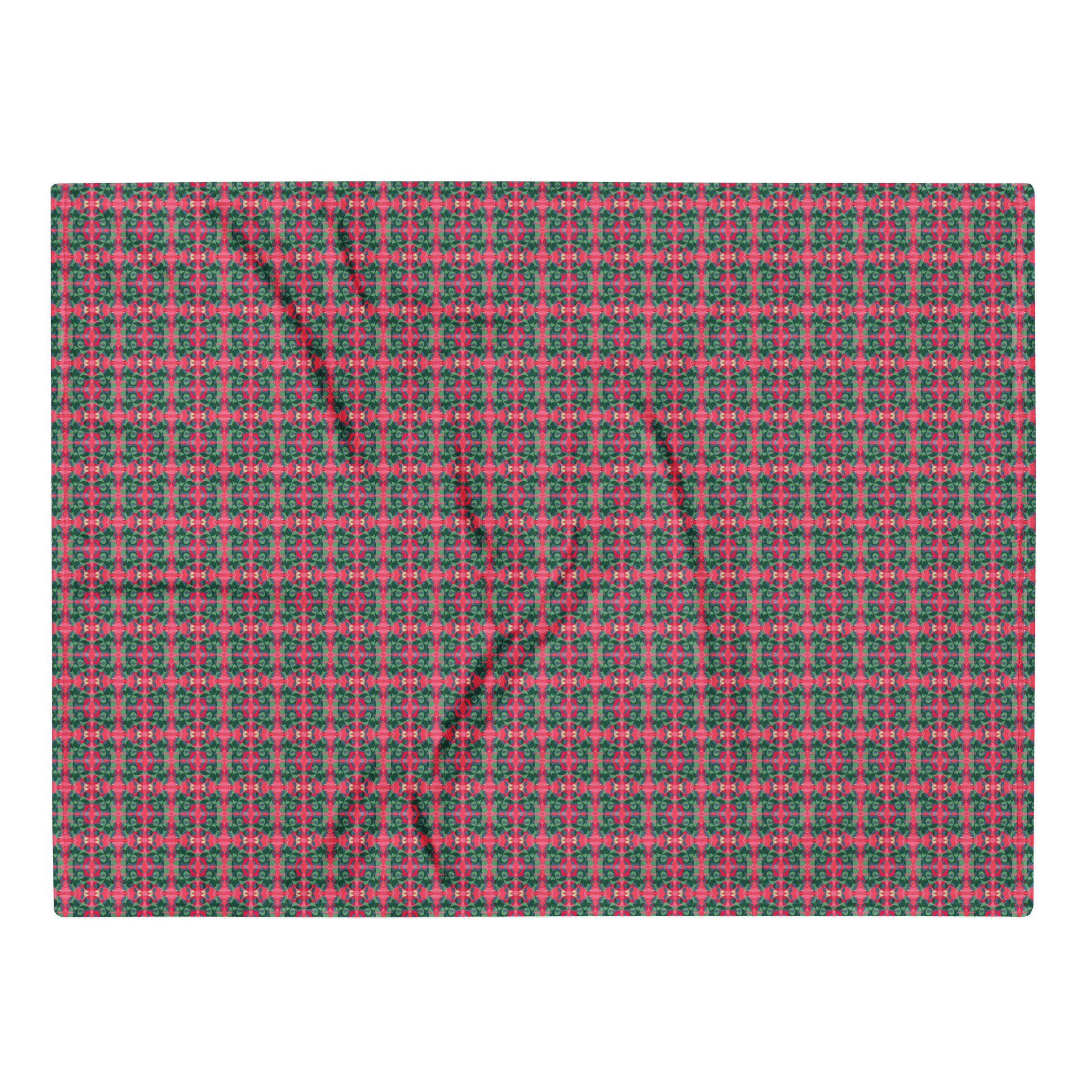 Christmas Petals Pattern Throw Blanket product image (3)