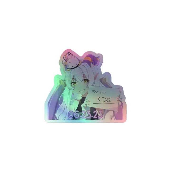 Birthday Celebration 2023 Holo Sticker product image (1)