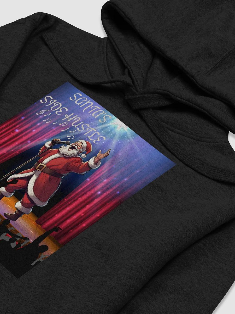 Side Hustle Santa, Karaoke Singing Santa Hoodie product image (17)
