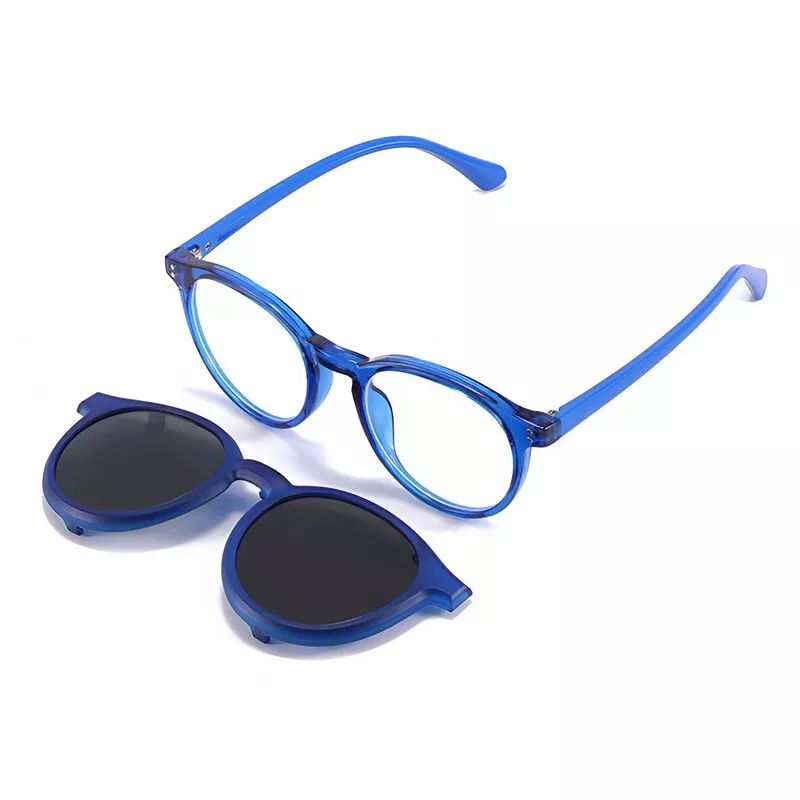 Flexible Girl Boy Eyeglass Frame Glasses Eyewear Rx + Polarized sunglasses lens product image (2)