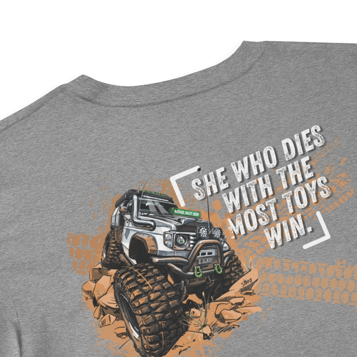 Ladies 'Most Toys' Crop Tee product image (2)