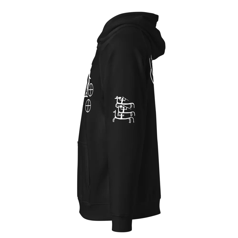Nordic Bronze Age Petroglyph Hoodie product image (5)