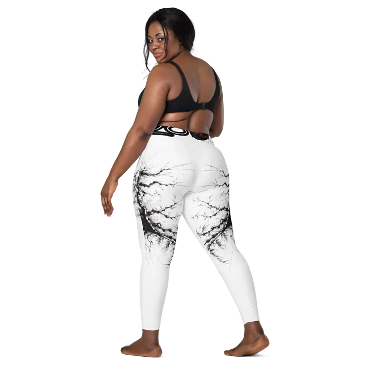 Bamboo Print Leggings with Pockets product image (2)