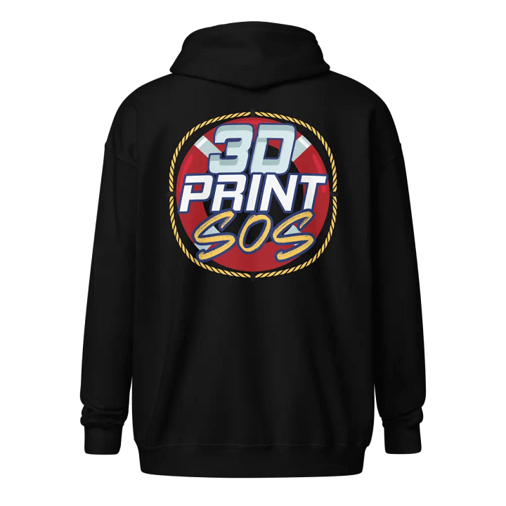 3DPrintSOS Zip-up Hoodie product image (2)