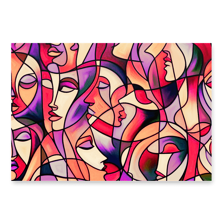 Womеns Faces Paper Sheets product image (2)