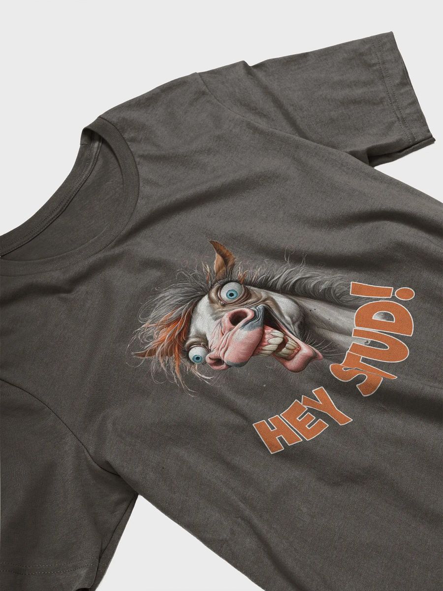 Whimsical Horse "Hey Stud!" T-Shirt product image (4)