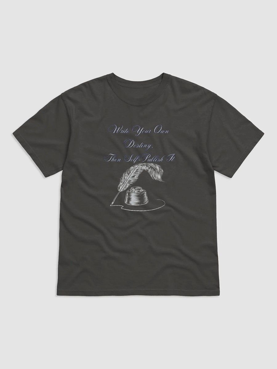 Write Your Own Destiny T-Shirt – Vintage Style for Indie Authors product image (1)