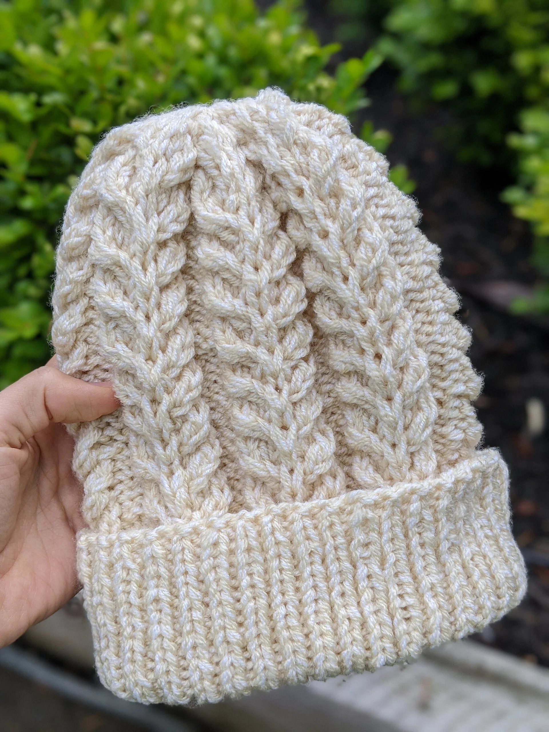 Foxglove Knit Hat Pattern product image (1)