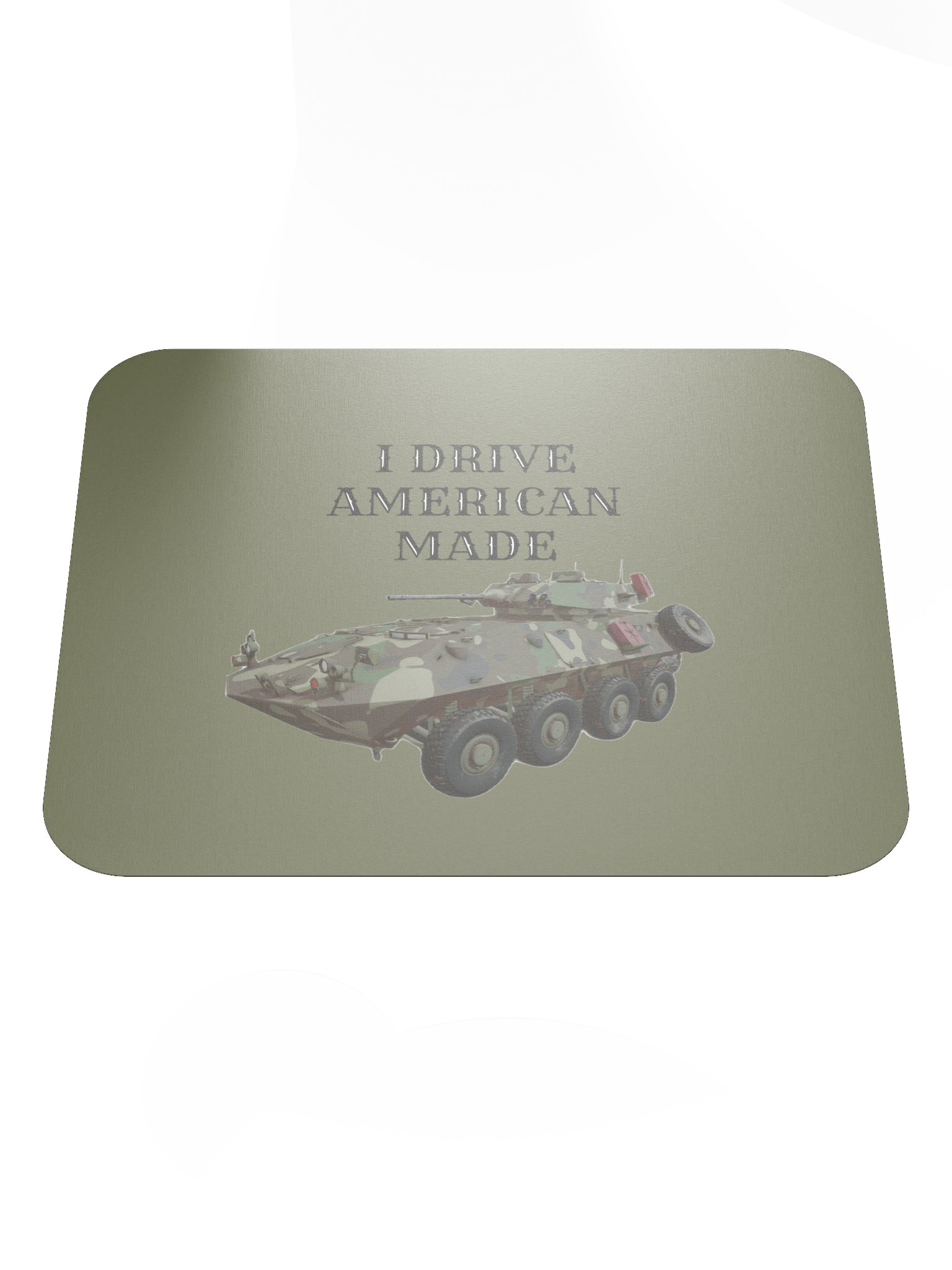 American Made Armored Vehicle Mouse Pad product image (1)
