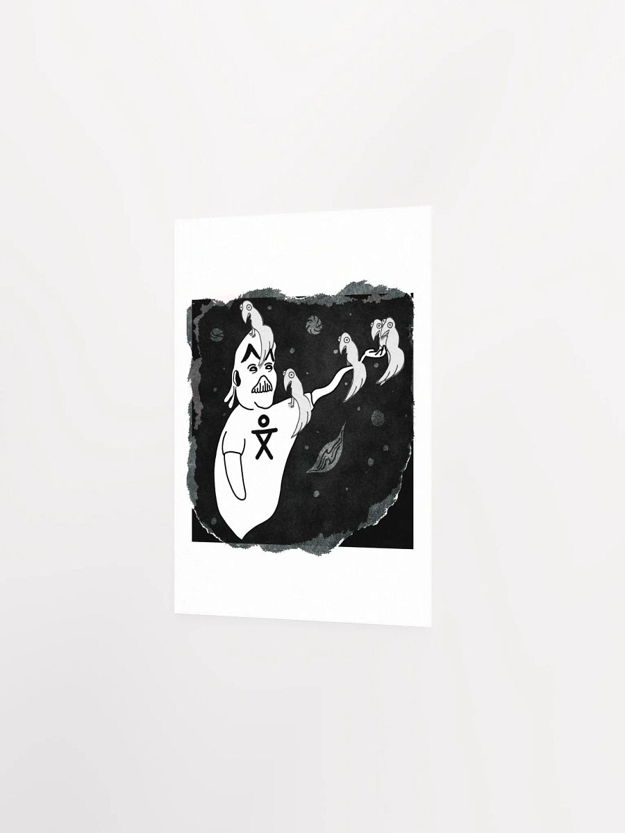 Space Birb (White Print) product image (6)