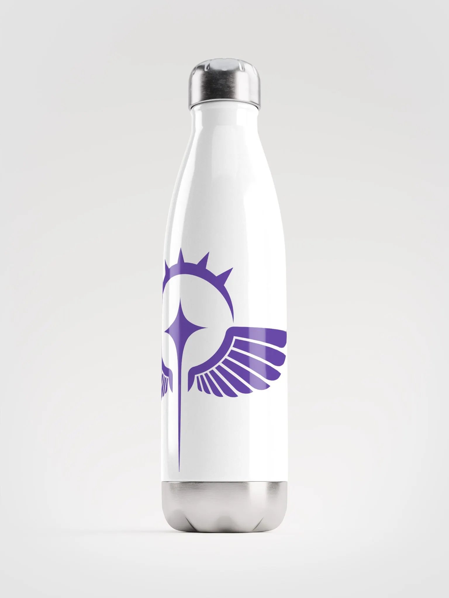Adeptus Momfriendicus Water Bottle (Logo & Text) product image (1)