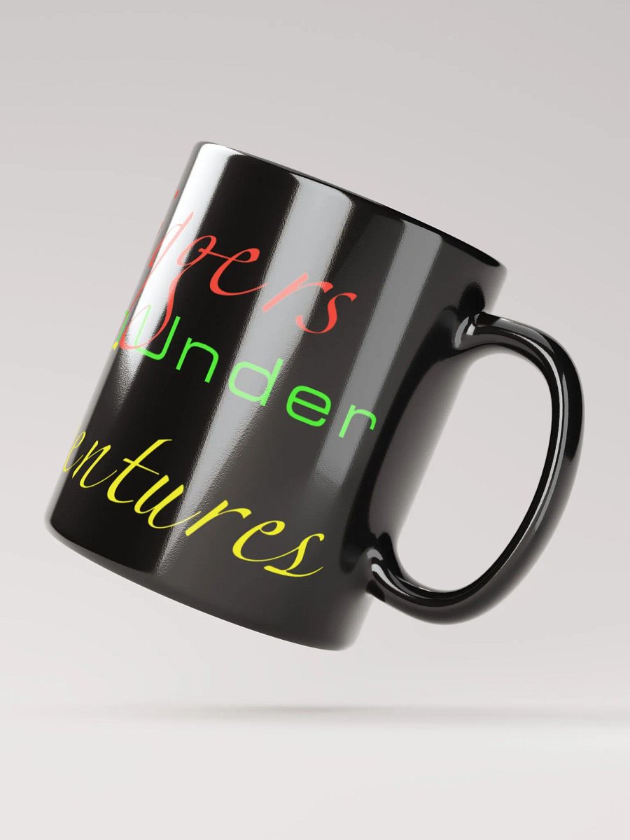 DDUA Glossy Black Mug product image (6)