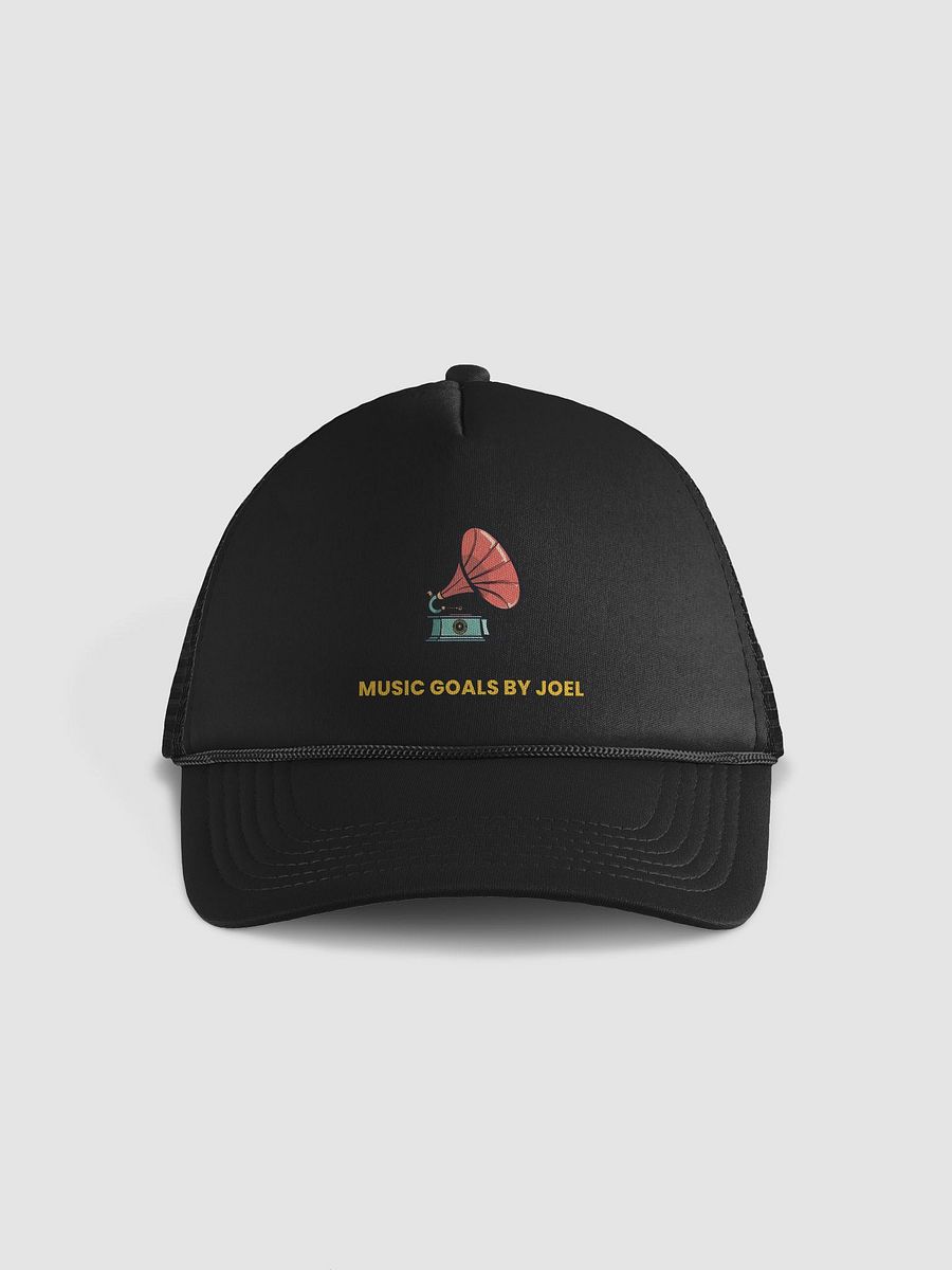 Gramophone Trucker Hat - Black product image (1)