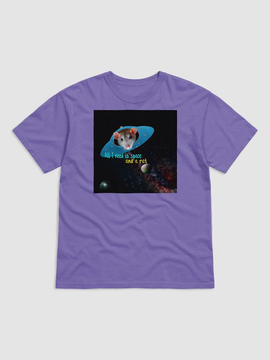 All I need is space and a rat T shirt product image (5)