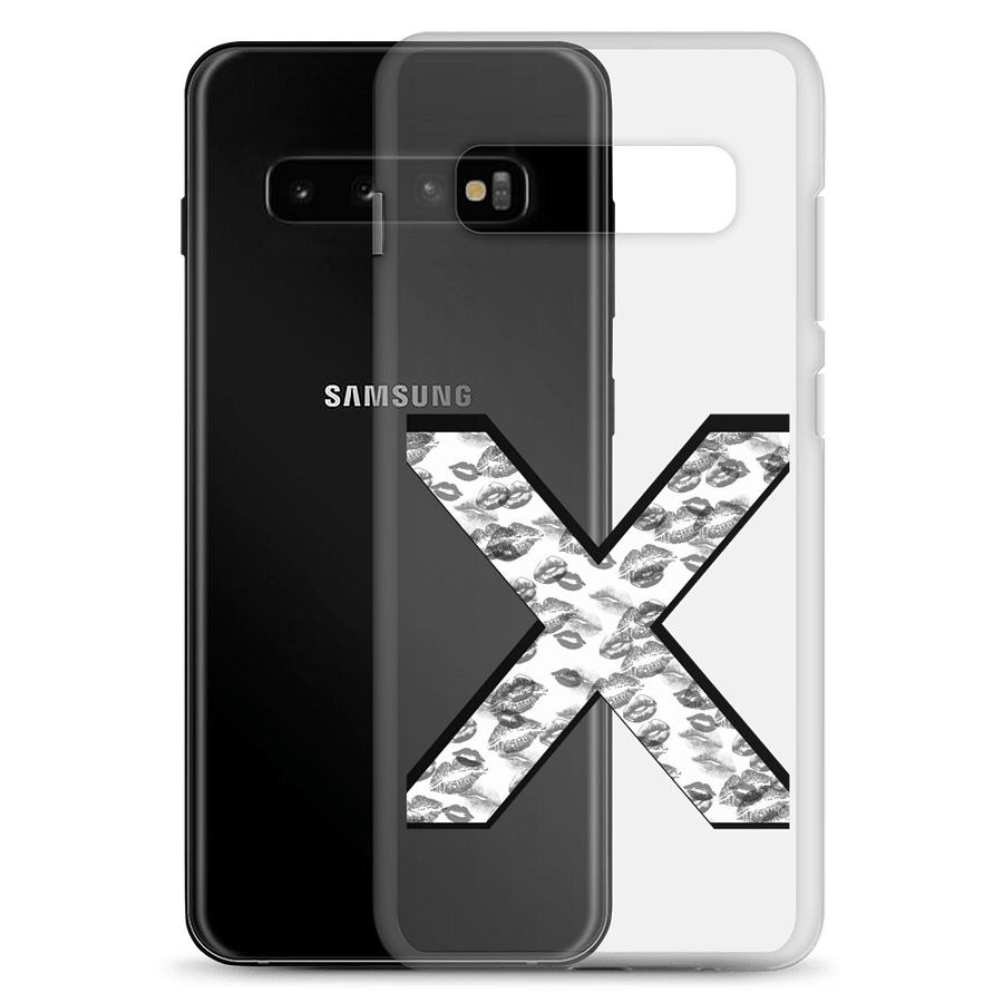 White X Black Lipstick Kisses Phone Case S product image (23)