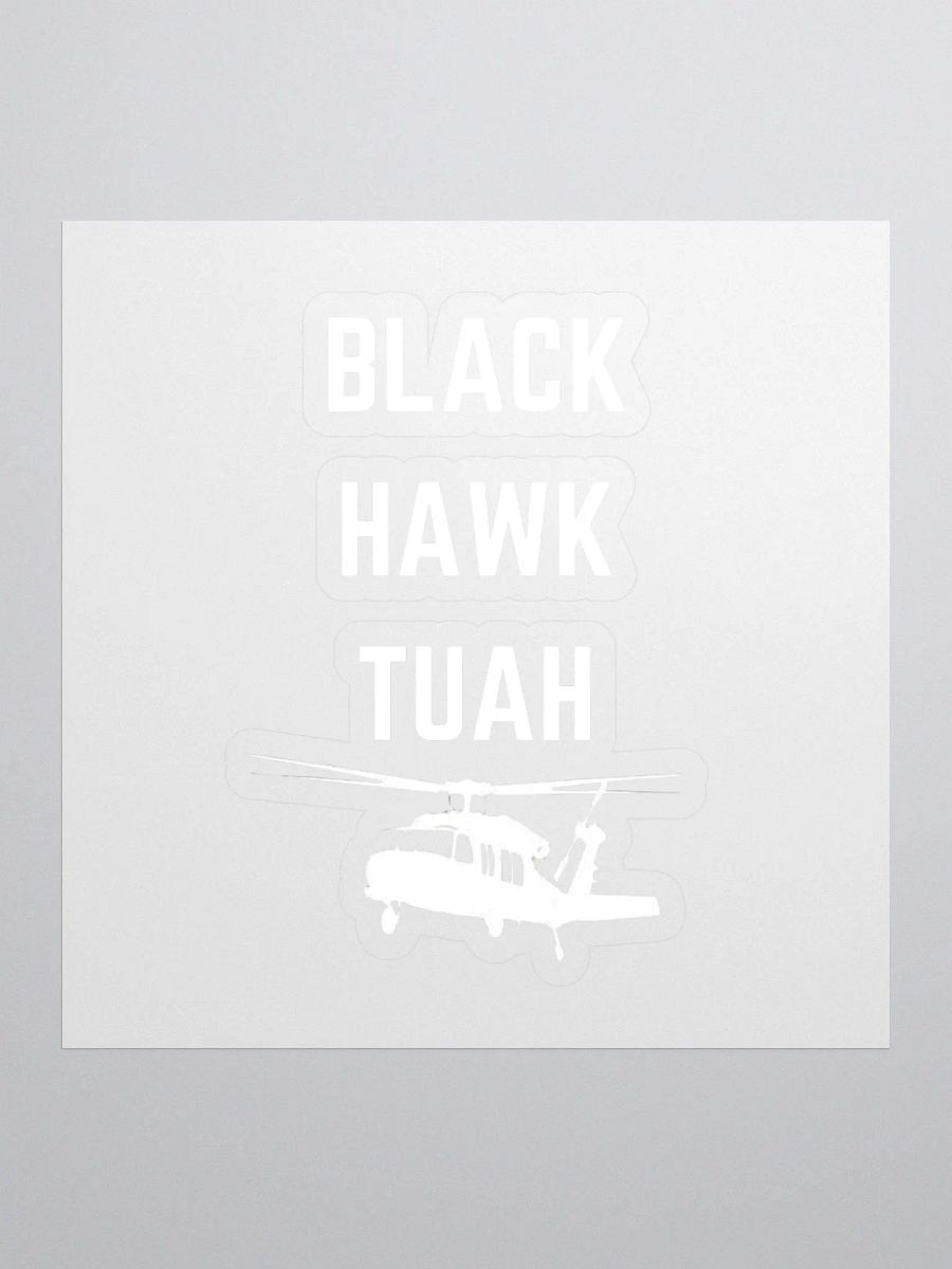 Black Hawk Tuah Sticker product image (1)