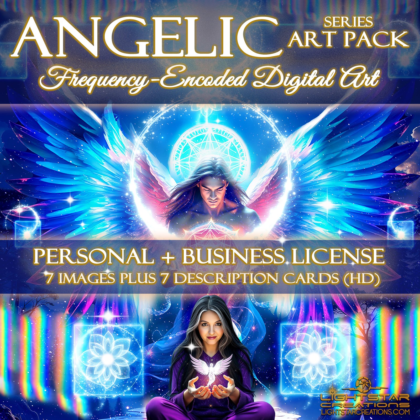 Angelic Series Pack—Digital Art Bundle (Personal + Business License) product image (1)
