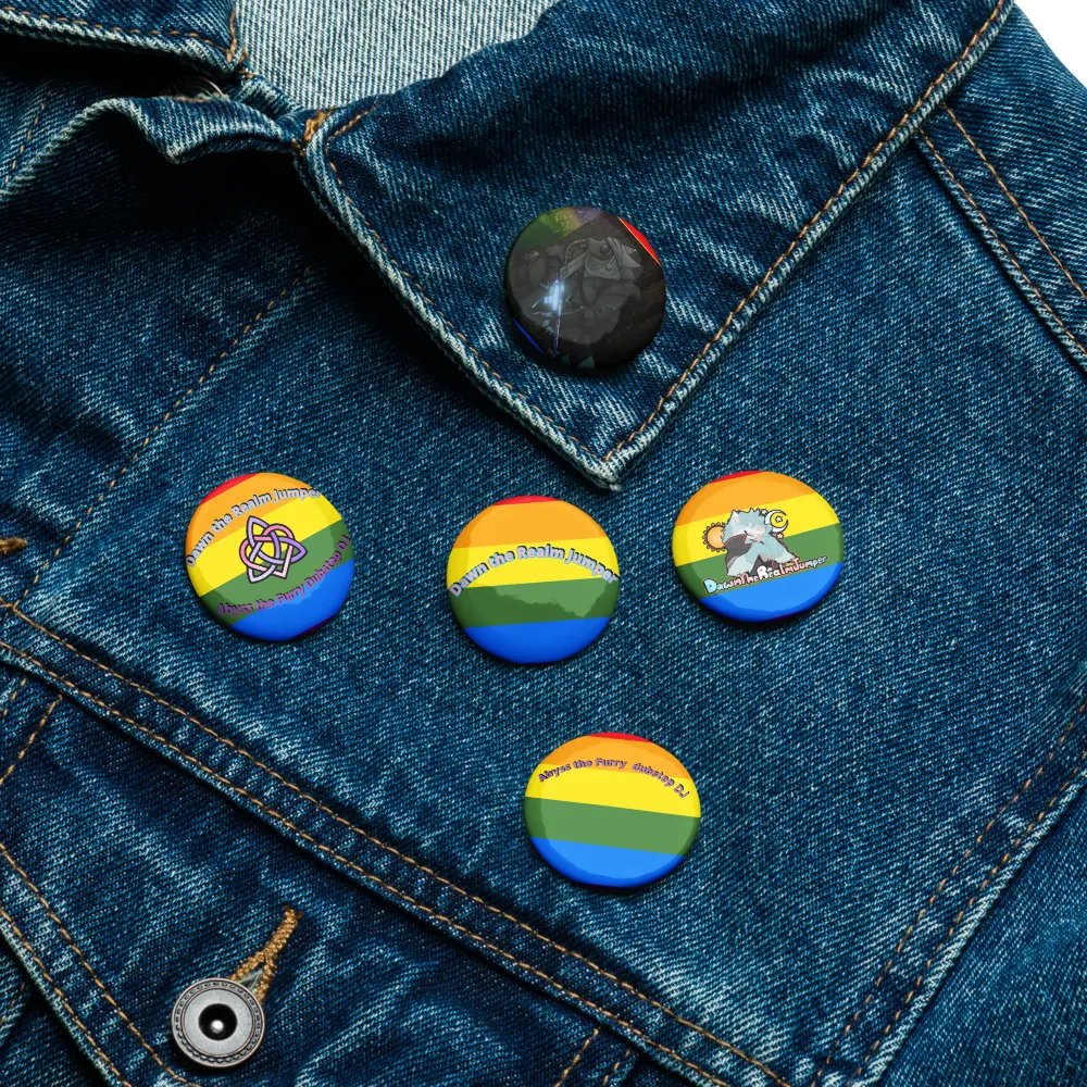 Dawn and Abyss pride pins product image (16)