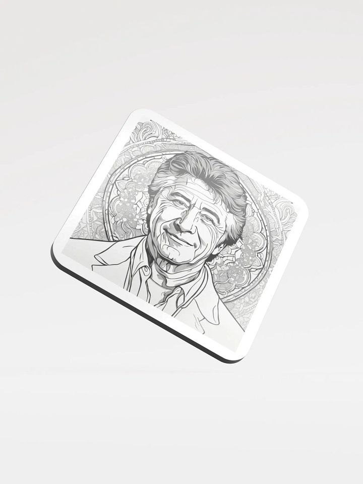 Elegant Wave Cork Coaster product image (1)