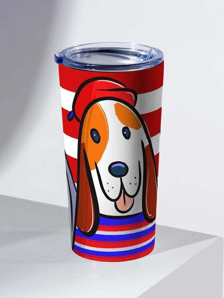 Pawsitively Charming Stainless Steel Tumbler product image (2)
