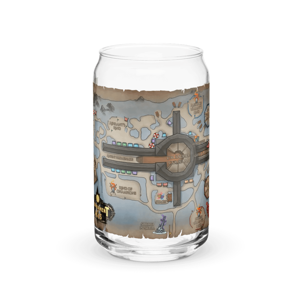Tournament of Ages - Fairegrounds Map - Can Glass product image (1)