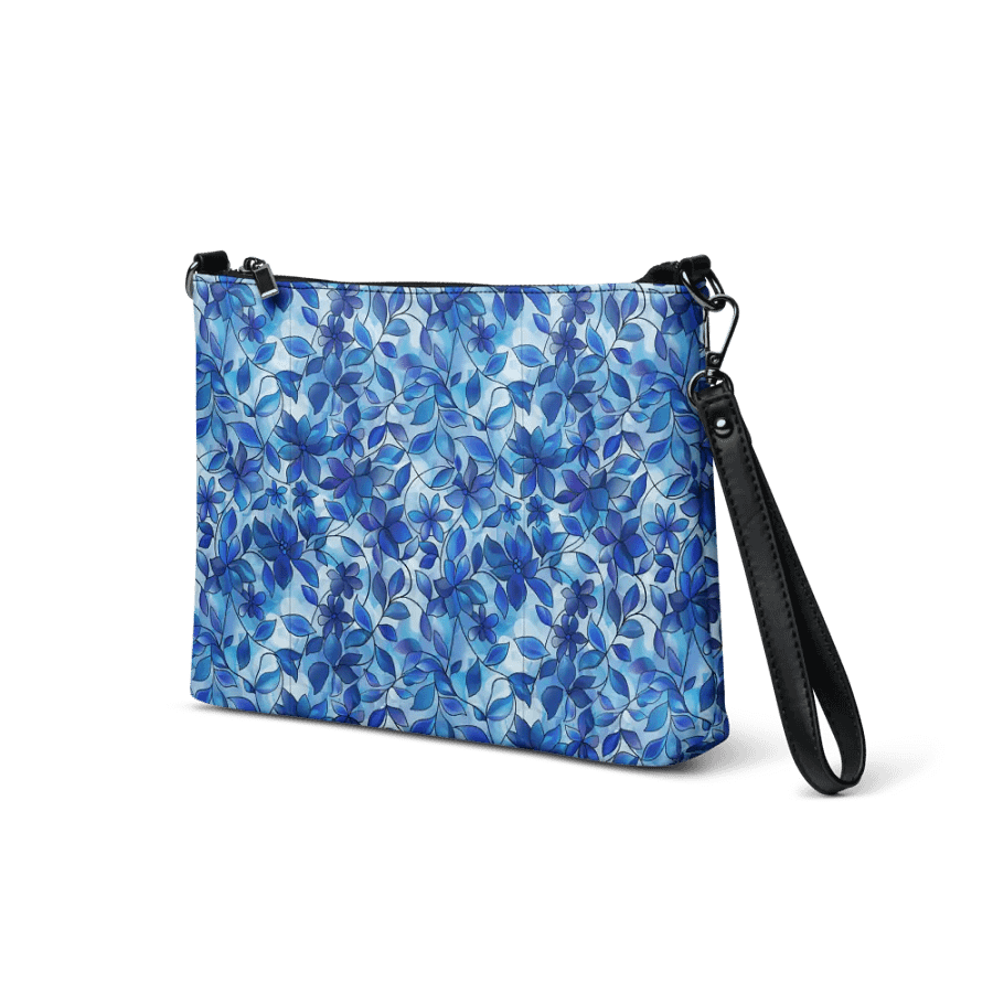 BLUE Floral Winter Wonderland All-Over Crossbody Bag product image (7)