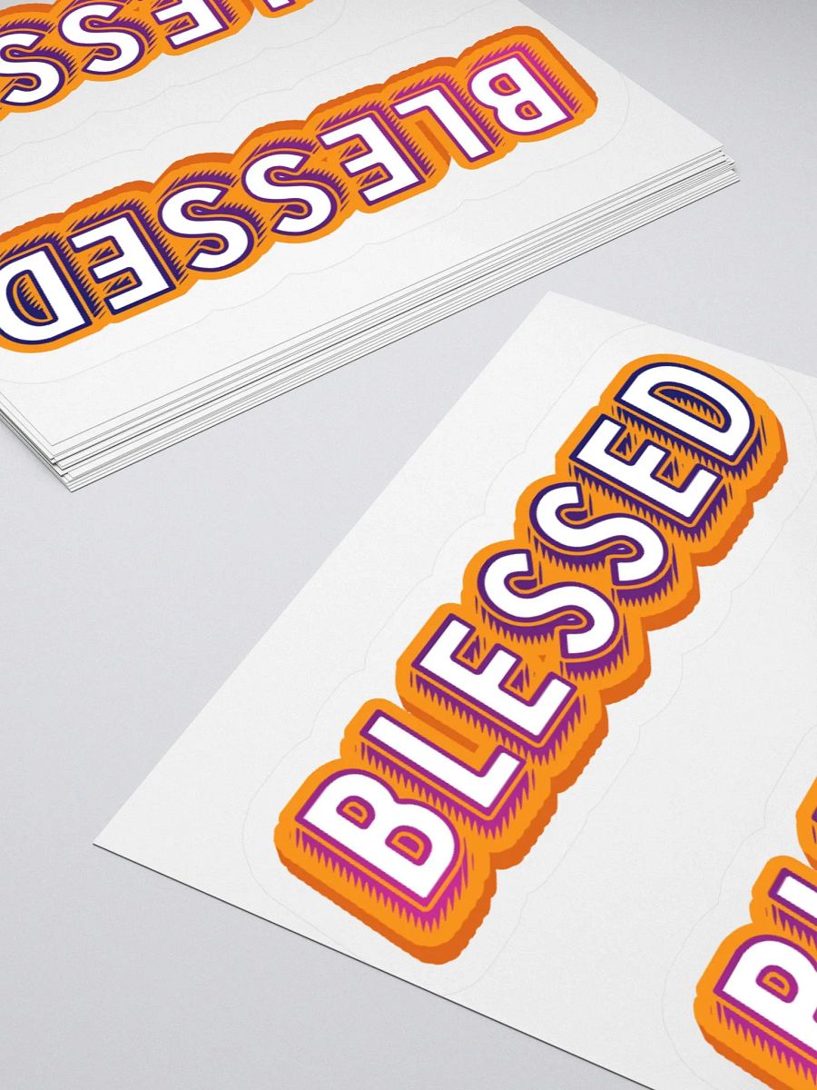 BLESSED - Kiss Cut Stickers product image (3)