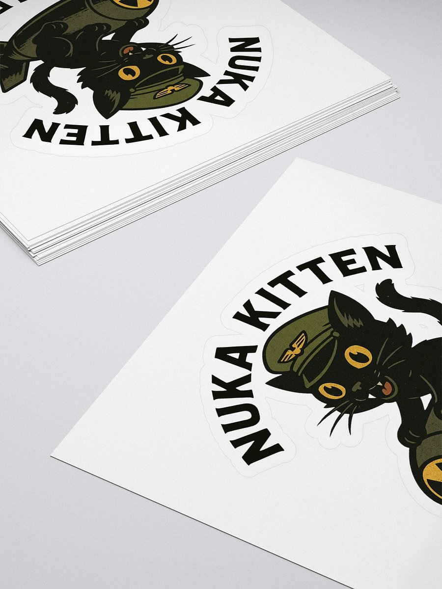 NUKA KITTEN REGIMENT STICKER product image (4)