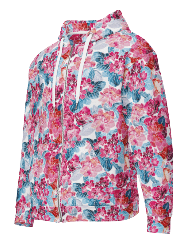 Aloha Maui | Recycled Unisex ZIP Hoodie product image (4)