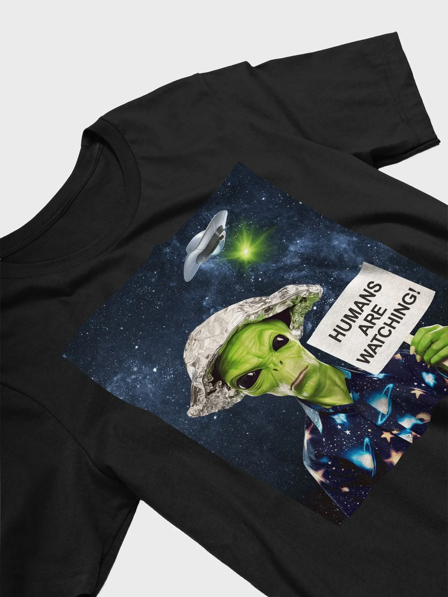 Extraterrestrial Watcher T-Shirt Bella+Canvas (Adult Unisex) product image (23)