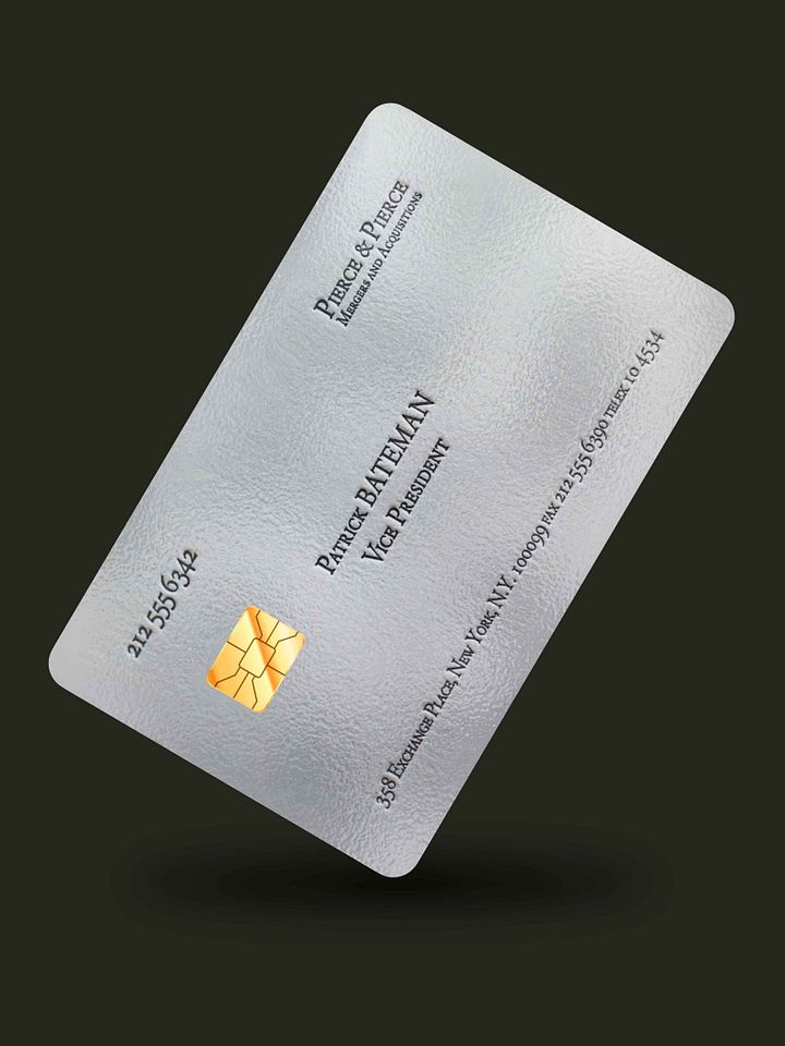 Patrick Bateman Card (Holographic) product image (1)