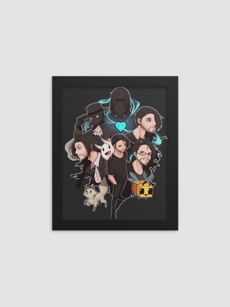 Framed Split Personality Poster product image (1)
