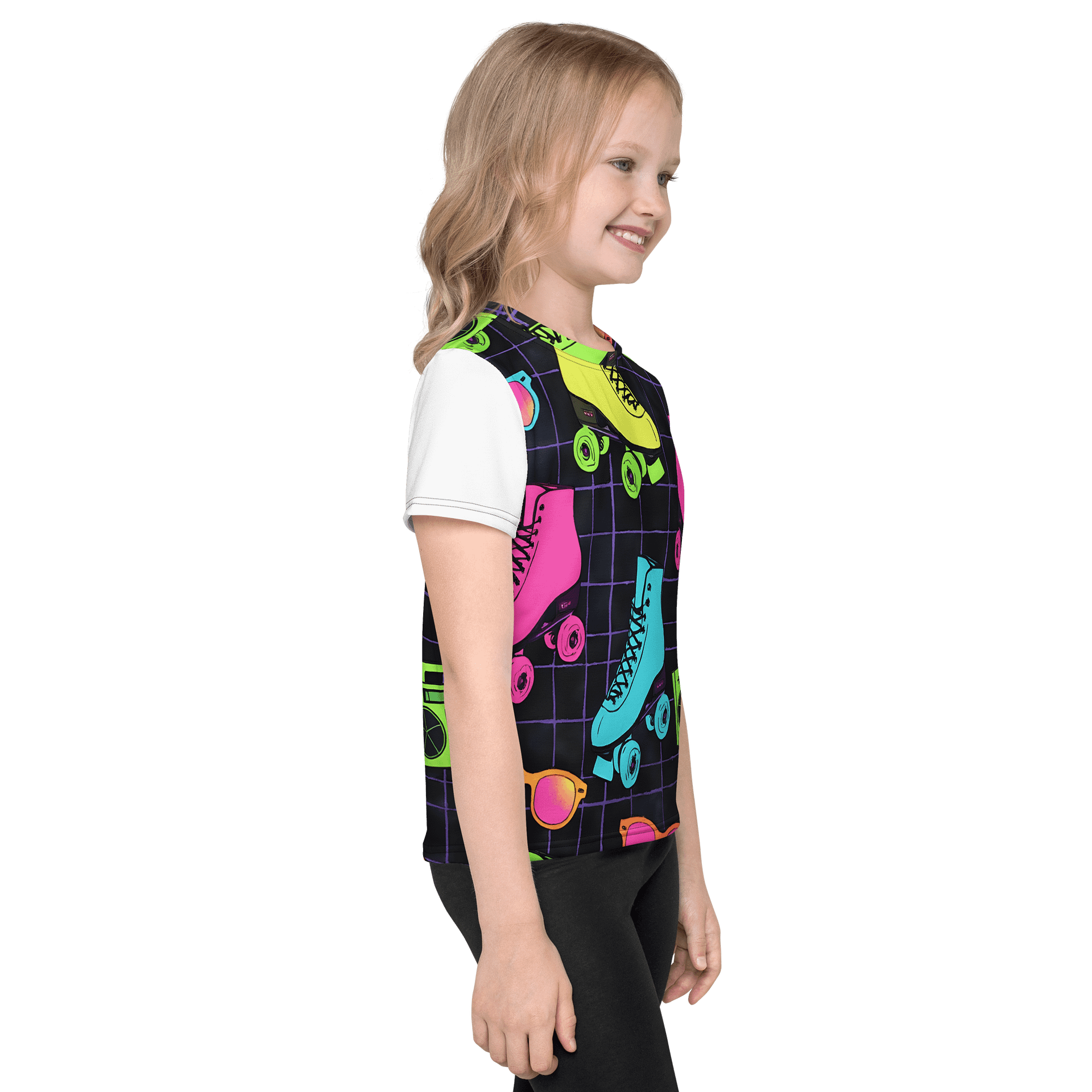 Neon Nostalgia Custom Kids Tee product image (3)