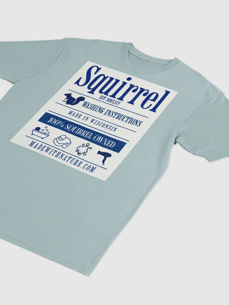 Squirrel Washing Instructions Logo Tee product image (15)