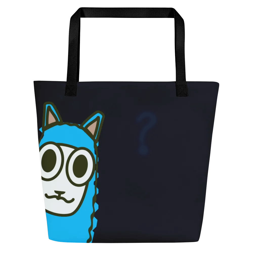 Emu Milo and Dillama Question Large Tote Bag w/ Pocket product image (3)