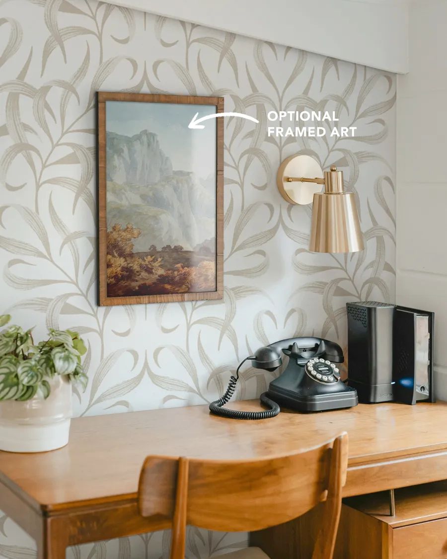 Wallpaper Mockup - Cabin Office 01 product image (3)