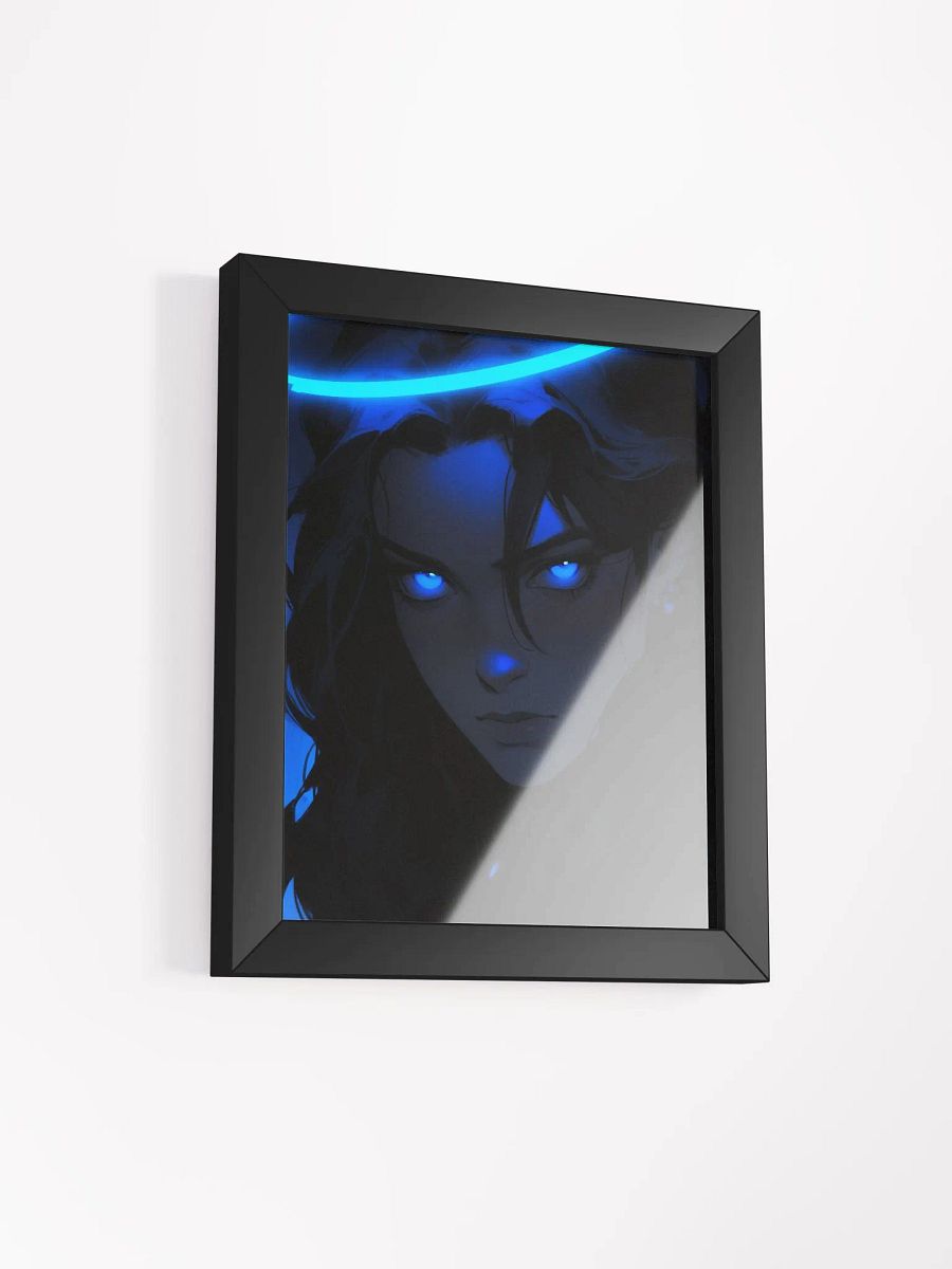 Framed Electric Blue Halo Poster product image (22)