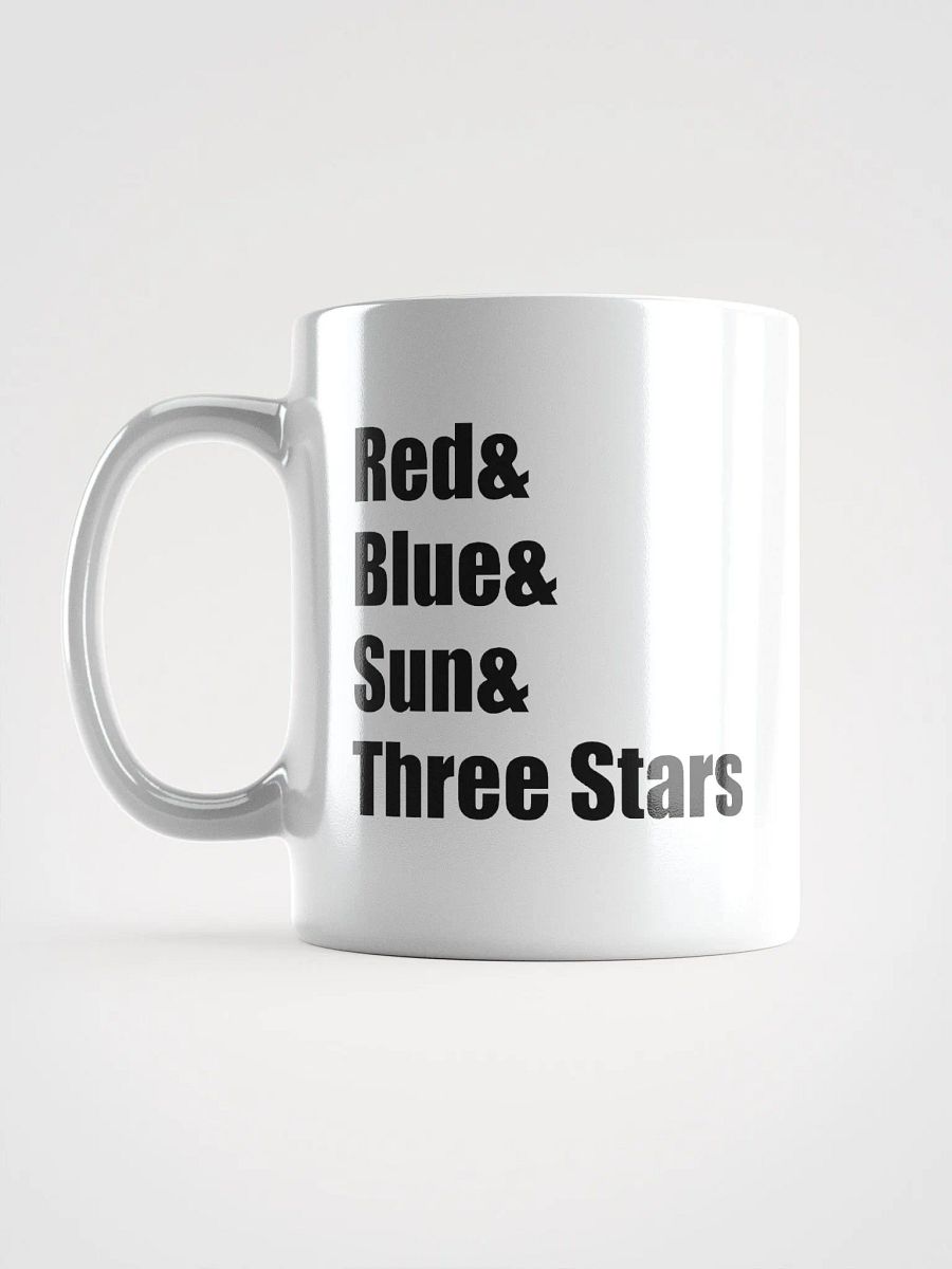 Red & Blue & Sun & Three Stars Mugs product image (17)