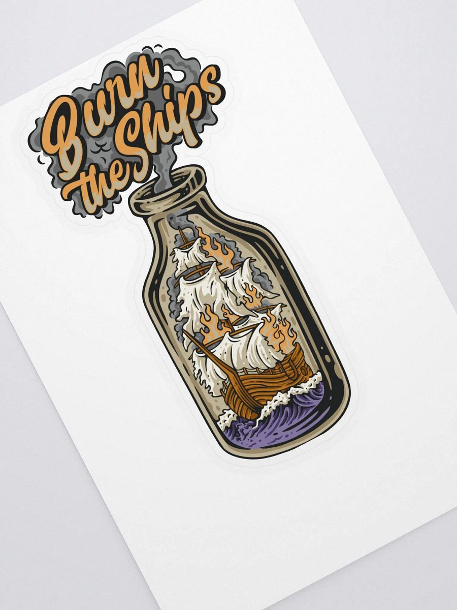 HGP Burn The Ships Sticker Sheet product image (2)