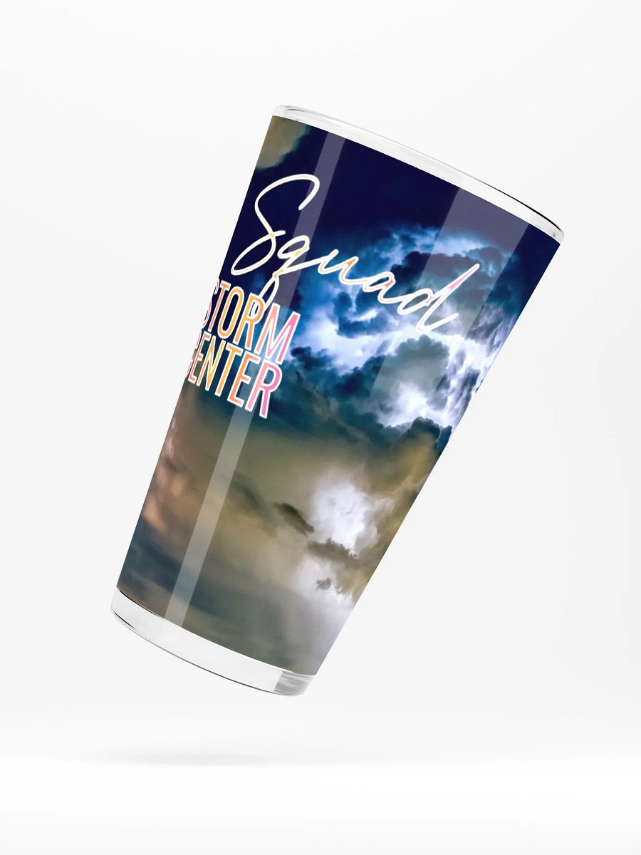 Stormy Elegance Shaker Pint Glass product image (5)